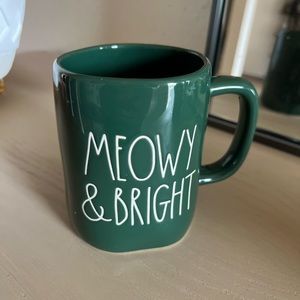 Rae Dunn “Meowy and Bright” Mug